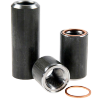 Belsőmenetes hegeszthető karmantyú, tömítő felülettel és réz tömítő gyűrűvel