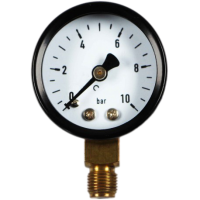 Csőrugós manométer átmérő 40