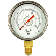 Differenciál-nyomás csőrugós manométer átmérő 100