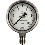 Saválló csőrugós manométer átmérő 100