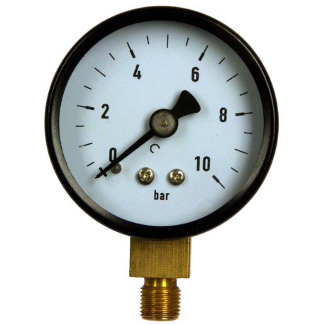 Csőrugós manométer átmérő 50